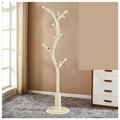 Coat Rack Freestanding Coat Stand Rack Coat Tree Coat Rack Birch Wood Hanger Floor Bedroom Single Pole Hanging Clothes Rack Floor Rack Hanger Hall Tree Coat Tree Rack (Color : B)