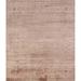 Gabbeh Indian Square Rug Hand-Knotted Silk Carpet - 4'11" x 5'3"