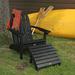 Highwood Essential Adirondack Chair with Folding Ottoman