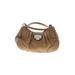 Prada Leather Shoulder Bag: Pebbled Tan Print Bags