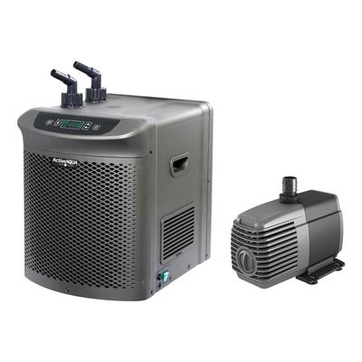 Active Aqua Hydroponic Water Chiller & 800 GPH Submersible Hydroponic Water Pump - 50
