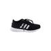 Adidas Sneakers: Black Print Shoes - Women's Size 6 - Almond Toe