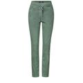 Cecil NOS Style Tracey Washed Damen, Gr. M/28, Baumwolle, CECIL Casual Fit Damenhose, Middle Waist, Slim Legs, Joggpants, Tunnelzugband, Taschen