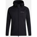 PEAK PERFORMANCE Herren Kapuzensweat M Chill Light Zip Hood-BLACK, Größe M in Schwarz