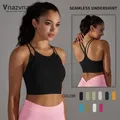 Vnazvnasi-Soutien-gorge de sport sans couture pour femme sous-vêtements de haute qualité haut de