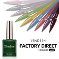 Vendeeni – vernis à ongles Gel à paillettes Soak-Off UV LED or brillant pour Design Nail Art