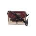 Vince Camuto Leather Crossbody Bag: Burgundy Print Bags