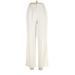 Clare Rose x NA-KD Dress Pants - High Rise: Ivory Bottoms - Women's Size 32