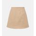 High-rise Cotton-blend Tweed Miniskirt
