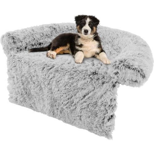 Costway - Hundebett flauschig, Sofaschutz Hund, Hundedecke für Sofa, Hundekissen waschbar,