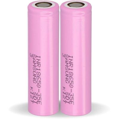 Samsung - 2x INR18650-35E 3500mAh 3,7V - 18650 Akku