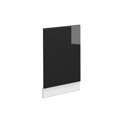 Frontblende Fame-Line, Schwarz Eiche hochglanz, 45 cm ohne Arbeitsplatte Vicco Image