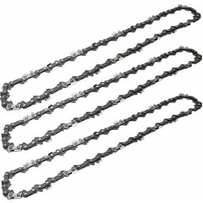 Bituxx - 3x Kette Sägekette Ersatzkette für Kettensägen 10" 40 Glieder passend zu Kettensäge Image