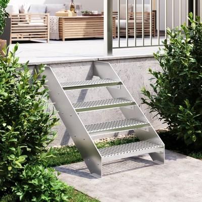 Vidaxl - Gitterroststufe 60x24x7 cm Verzinkter Stahl 60052 Image
