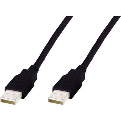 Unbekannt - Digitus USB-Kabel usb 2.0 usb-a Stecker, usb-a Stecker 5.00 m Schwarz doppelt geschirmt Image