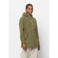 Outdoorjacke JACK WOLFSKIN "DAKAR PARKA W" Gr. M (38/40), grün (bay, leaf) Damen Jacken Sportjacken