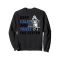 Keep Calm Set Jungen Herren Volleyballspieler Volleyballspieler Sweatshirt