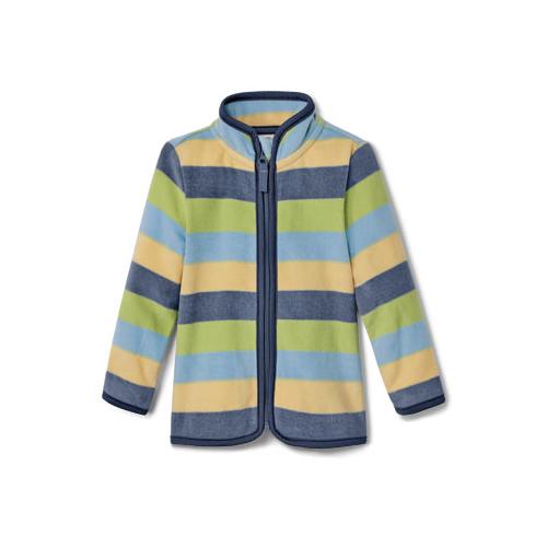 Kinder-Fleecejacke, Streifen