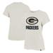 Women's '47 Cream Green Bay Packers Panthera Frankie T-Shirt
