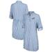 Women's Tommy Bahama Blue/White Philadelphia Eagles Chambray Stripe Cover-Up Shirt Dress