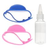 2 Pcs Hand Sanitizer Bottle Cover Hand Soap Hand Sanitizer Hand Disinfectant Dispenser Hand Dispenser Bracelet Travel