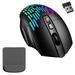 2.4GHz Wireless Optical Mouse USB Rechargeable RGB Cordless Mice For PC Laptop