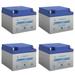 12V 26AH NB Replacement Battery Compatible with MX12200 MX-12240 - 4 Pack