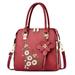Crossbody Bags for Women Messenger Laptop Bag for Women Fashion Embroidered Handbag For Middle Aged Simple One Shoulder Crossbody Bag