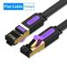 Ethernet Cable RJ 45 Cat7 Lan Cable STP Network Cable Patch Cord Cable for PC Router Laptop Cat 7 1M 2M 3m 5m 8m 10m 20M Flat lan cable 1.5M