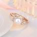Kayannuo Easter Rings for Women Clearance Cubic-Zirconia Pearl For Women Engagement Wedding Jewelry Accessories Gift For Women Girls Easter Decor