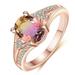 Quinlirra Easter Rings for Women Clearance Natural Stones Bridal Wedding Engagement Personality Jewelry Size5-11 Easter Decor
