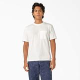 Dickies Men's Premium Collection Pocket T-Shirt - White Garment Dye Size 2Xl (WSR110)