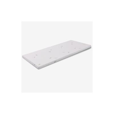 MiaSuite Topper aus Waterfoam 80x190 - 8 cm hoch, abziehbar, Gewebe Aloe Vera| Matratzenauflage H8 Image