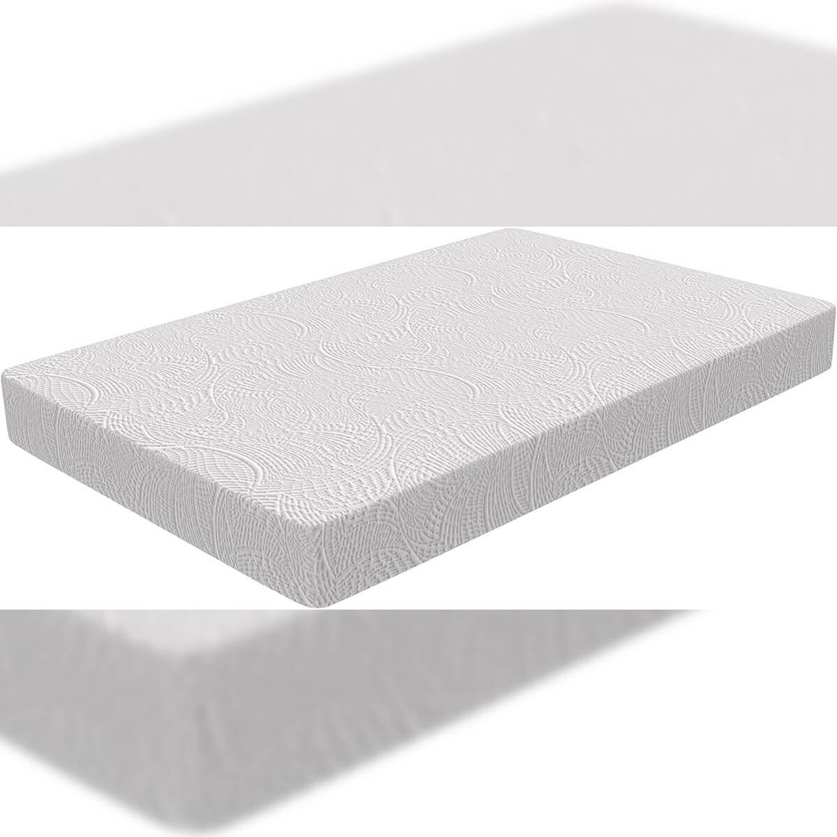 MiaSuite Matratze für Wiege 50x120 - Höhe 14 cm, Waterfoam, Abziehbar, Milbenhemmend | Sim Image
