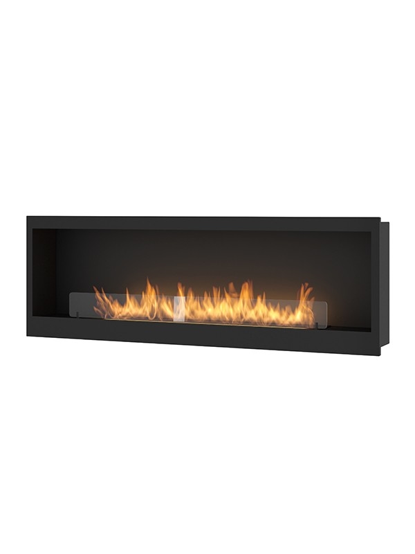 SOLOLED INSIDE 1500 Infire Einbau-Bioethanolkamin mit Glas Image