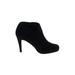 Impo Heels: Black Solid Shoes - Women's Size 6 1/2 - Almond Toe