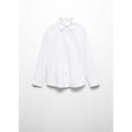 Printed Oxford shirt white - Kids - 9 - MANGO KIDS