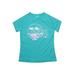 Lands' End Active T-Shirt: Blue Graphic Sporting & Activewear - Kids Girl's Size Large