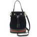 Gucci Bags | Gucci Small Bucket Bag 550621 Shoulder 2way Ophidia Suede X Patent Leather Bl... | Color: Black | Size: Os
