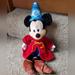 Disney Toys | Disneyland Wizard Mickey Mouse Plush. | Color: Red | Size: Osbb