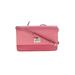 Prada Leather Crossbody Bag: Pebbled Pink Solid Bags