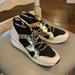 Michael Kors Shoes | Michael Kors Hightop Womens Sneakers | Color: Black/Gold | Size: 11