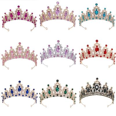 Tiaras Crown For Women And Girls Crystal Headbands For Bridal, Wedding And Party Prom Pageant Party, Gothic Costumes For Women Prom Hair Accessories