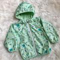 Columbia Jackets & Coats | Columbia Infant Mini Pixel Grabber Ii Wind Jacket Unicorn Campout Hooded Coat | Color: Green | Size: 18mb