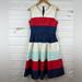 Kate Spade Dresses | Kate Spade Corley Dress Red White Blue Striped Fit And Flare Women’s Size 10 | Color: Blue/Red | Size: 10