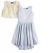 Disney Dresses | Girls Dress & Bolero Disney Nutcracker Blue White High Low Sleeveless-Sz 6 | Color: Blue/White | Size: 6g