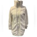 Athleta Jackets & Coats | Athleta Long Tugga Sherpa Jacket In Off White | Color: Cream/White | Size: M