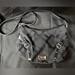 Nine West Bags | Nine West Black Crossbody Handbag Purse Zip Closure Silver Hardware | Color: Black | Size: 12”X8”X4”
