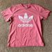 Adidas Tops | Adidas T Shirt | Color: Pink/White | Size: Xl