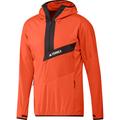 adidas Terrex Herren TechRock Ultralight 1/2-Zip Anorak (Größe M, orange)